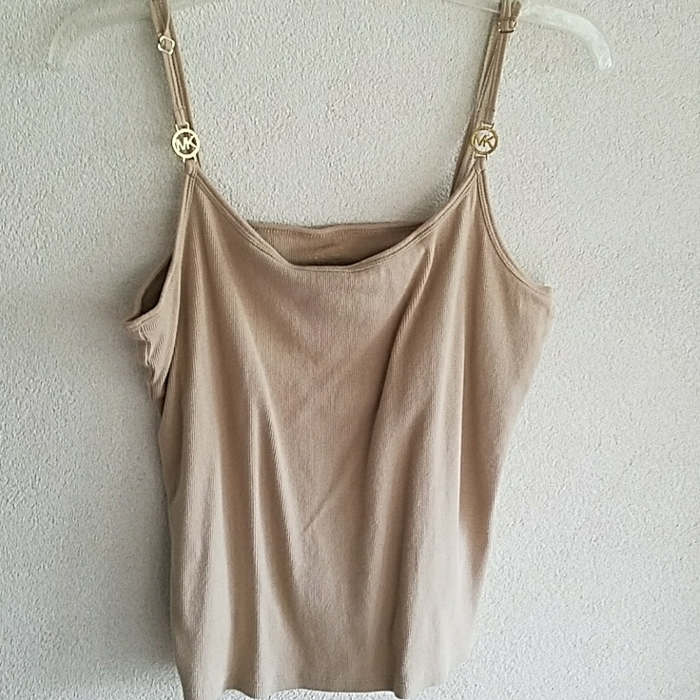 Donated Michael kors crop top tank in beige
